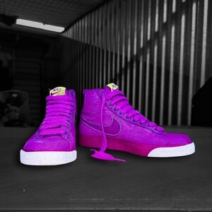 Nike Plum Voltage Blazers